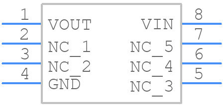NCV4264D50R2G - onsemi - PCB symbol