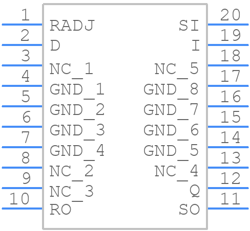 NCV4269ADW50R2G - onsemi - PCB symbol