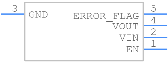 NCV5661DT33RKG - onsemi - PCB symbol