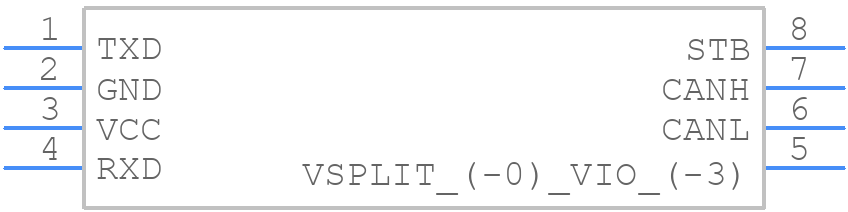 NCV7342D10R2G - onsemi - PCB symbol