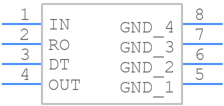 NCV86601BD50R2G - onsemi - PCB symbol