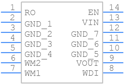 NCV8668ABD250R2G - onsemi - PCB symbol