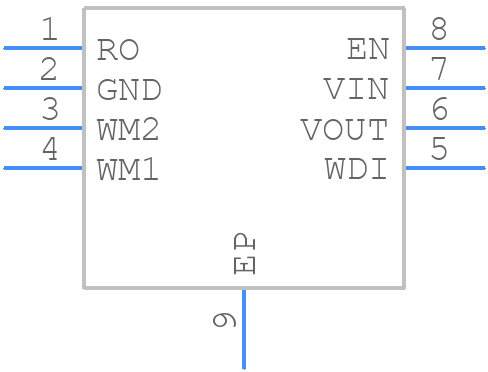 NCV8668ABPD50R2G - onsemi - PCB symbol