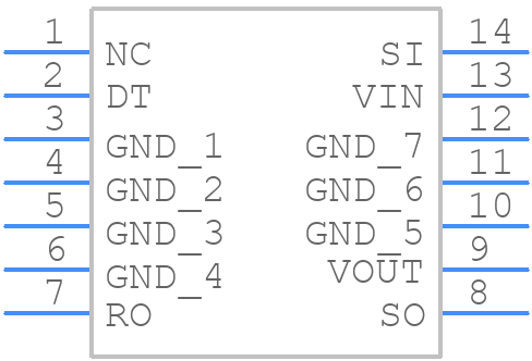 NCV866952D250R2G - onsemi - PCB symbol