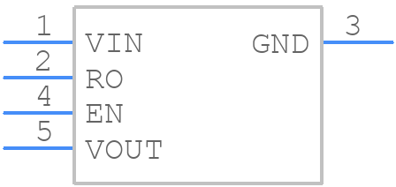NCV87722DT33RKG - onsemi - PCB symbol
