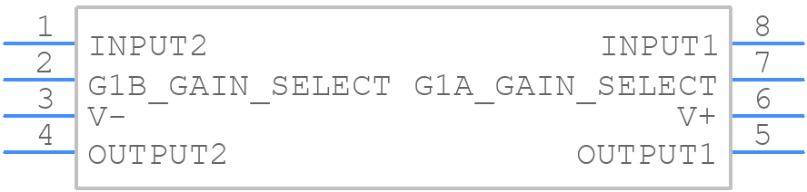 NE592D8G - onsemi - PCB symbol