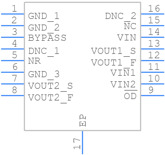 LT6658AIMSE-1.2#PBF - Analog Devices - PCB symbol