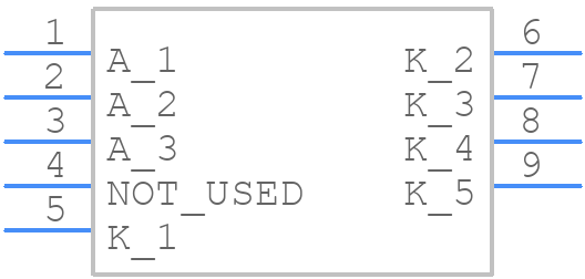 NRVTS1045EMFST1G - onsemi - PCB symbol