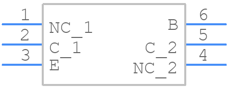 NSS30071MR6T1G - onsemi - PCB symbol