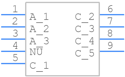 NTS1045MFST1G - onsemi - PCB symbol