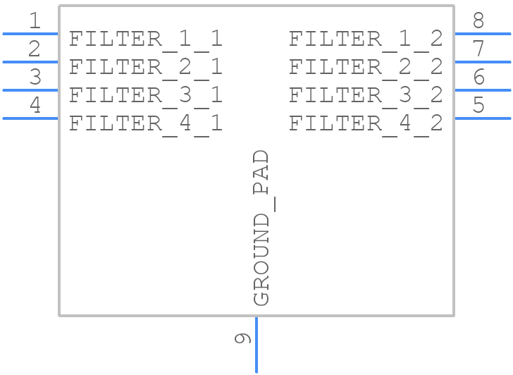 NUF4403MNT1G - onsemi - PCB symbol