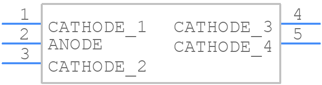 SMF05T1G - onsemi - PCB symbol
