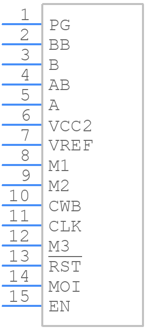 STK672-080-E - onsemi - PCB symbol