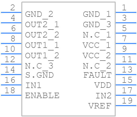 STK681-332-E - onsemi - PCB symbol