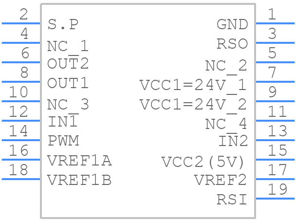 STK681-360-E - onsemi - PCB symbol