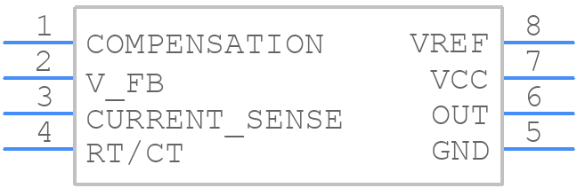 UC2844BD1R2G - onsemi - PCB symbol
