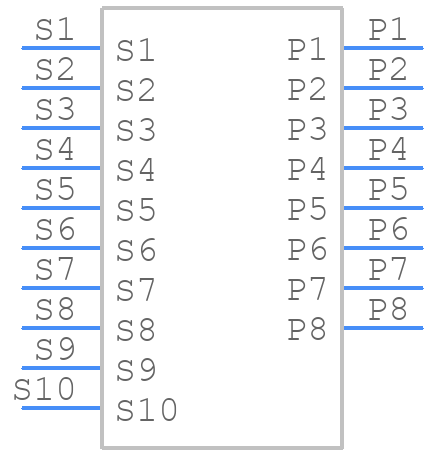 6643460-2 - TE Connectivity - PCB symbol