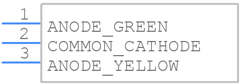 WP115VGYW - Kingbright - PCB symbol