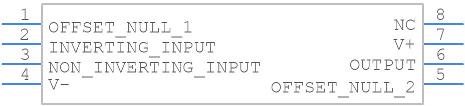 LM741CN/NOPB - Texas Instruments - PCB symbol