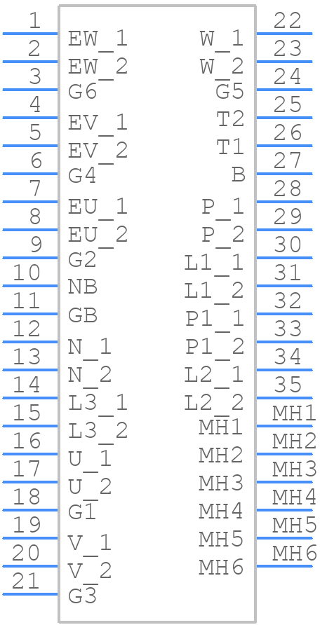 A2C50S65M2 - STMicroelectronics - PCB symbol