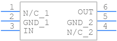 HMC374 - Analog Devices - PCB symbol