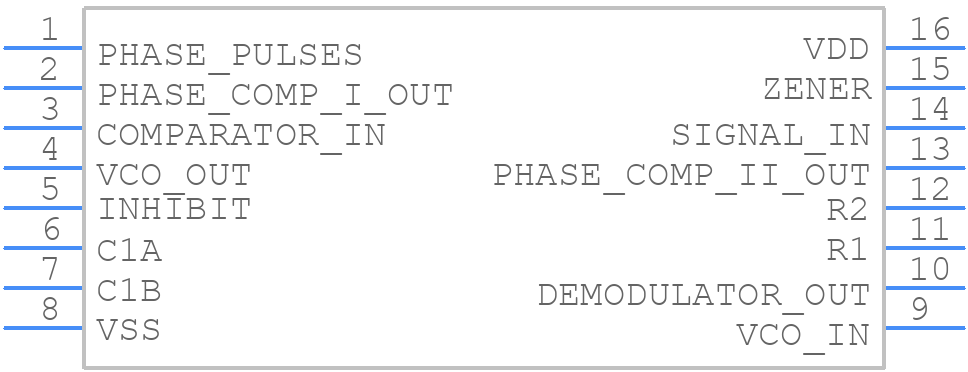 CD4046BCM - onsemi - PCB symbol
