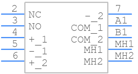 5511MGRYX - E-Switch - PCB symbol