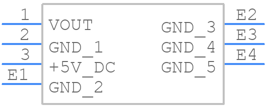 TKC-HC5F - BENSEN - PCB symbol
