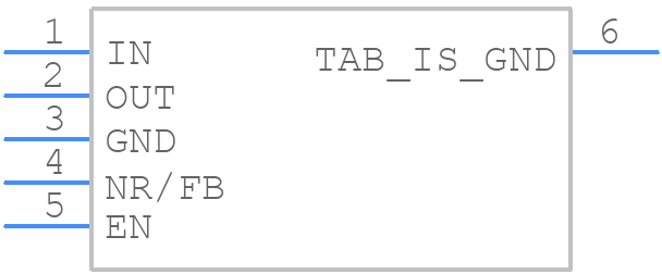 TPS73718DCQRG4 - Texas Instruments - PCB symbol