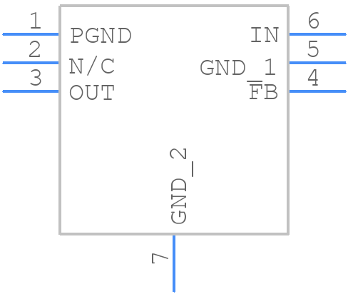 ZXRE160AFT4-7 - Diodes Incorporated - PCB symbol