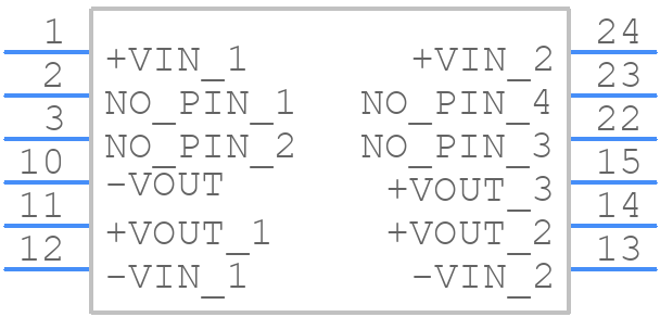 REC5-2415SRW/H/B - RECOM Power - PCB symbol