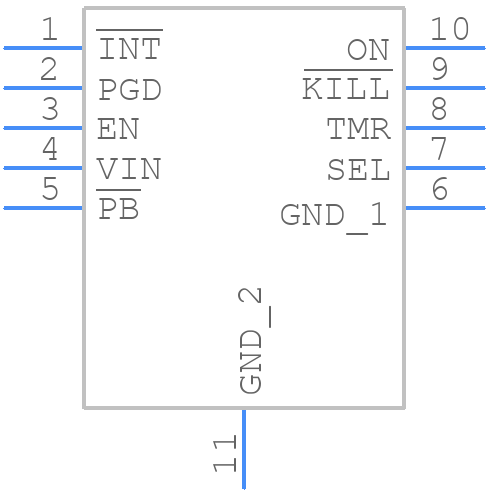 LTC2955CDDB-1#TRMPBF - Analog Devices - PCB symbol
