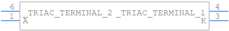 TLP265J(TPL,E(T - Toshiba - PCB symbol