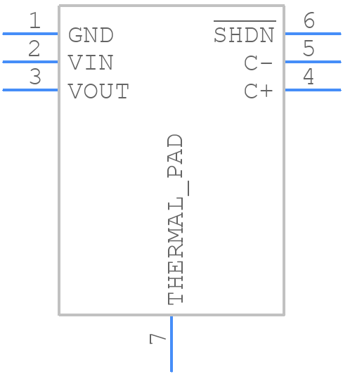 LTC3240EDC-3.3#TRPBF - Analog Devices - PCB symbol
