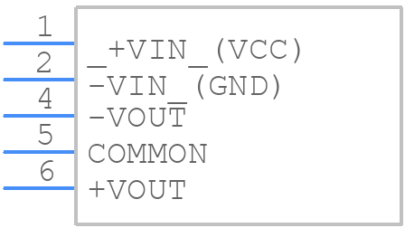TBA 2-1223 - Traco Power - PCB symbol