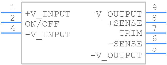 CHB300-300S48 - Cincon - PCB symbol