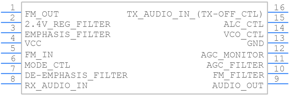 LA72914V-TLM-H - onsemi - PCB symbol