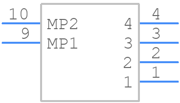 1-353576-1 - TE Connectivity - PCB symbol