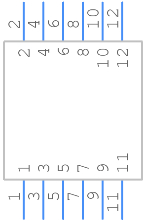 AXE712127 - Panasonic - PCB symbol