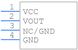 ACS70310LKTATN-005B5-C - Allegro Microsystems - PCB symbol
