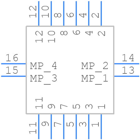 AXE512127A - Panasonic - PCB symbol