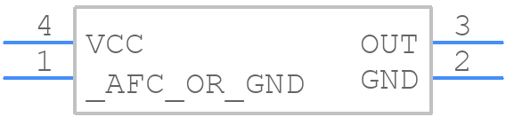 7Z-38.400MDG-T - TXC CORPORATION - PCB symbol