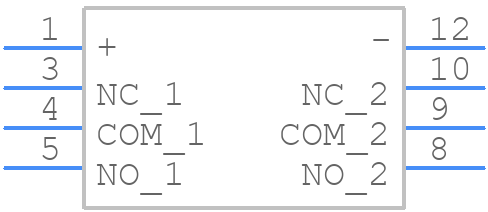 HFD3-V/12 - Hongfa - PCB symbol