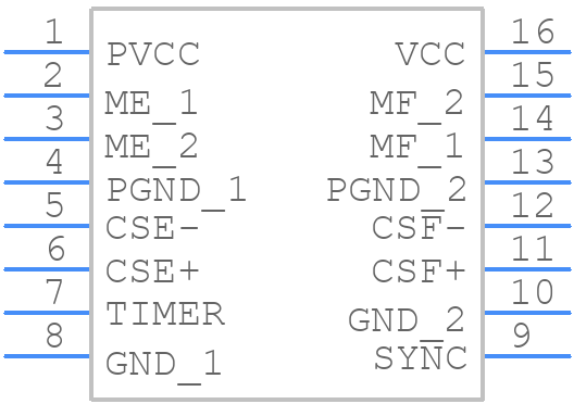 LTC3901EGN#TRPBF - Analog Devices - PCB symbol