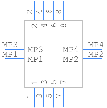 502426-0812 - Molex - PCB symbol