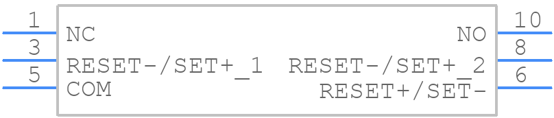 V23026E1106B201 - TE Connectivity - PCB symbol