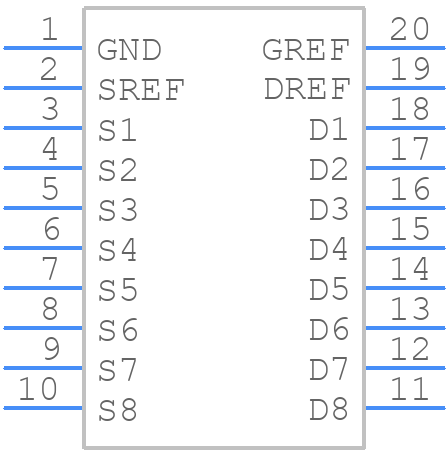 SN74GTL2003PWR - Texas Instruments - PCB symbol