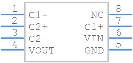LM2682MMX/NOPB - Texas Instruments - PCB symbol