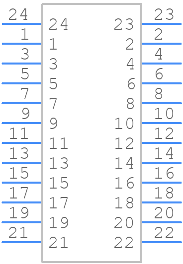 DF40C-20DP-0.4V(51) - Hirose - PCB symbol