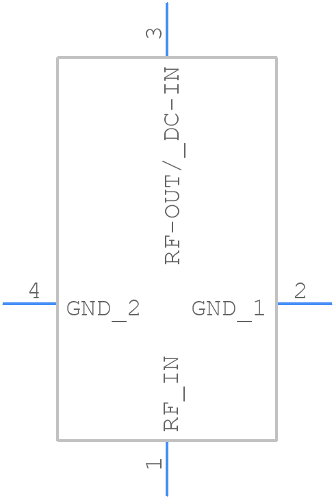 MAR-1SM+ - Mini-Circuits - PCB symbol